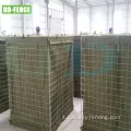 Barriere di difesa del bastione del muro di mantenimento della mesh gabion saldato